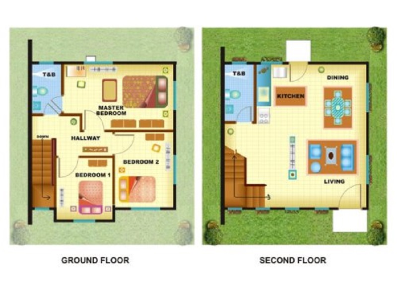 desain rumah minimalis 2 lantai type 36