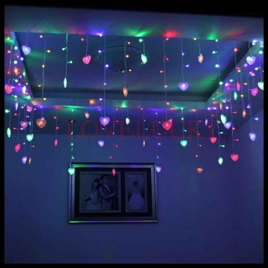 dekorasi lampu tumblr rainbow