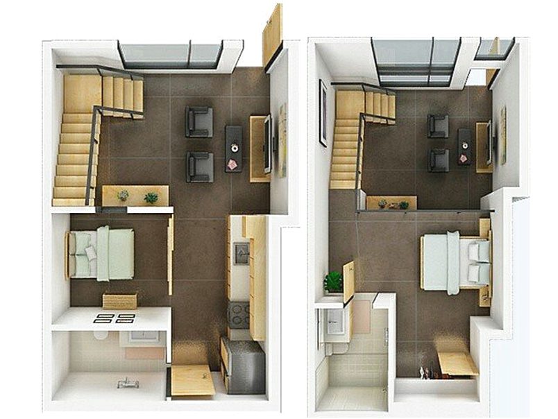Contoh desain rumah minimalis 2 lantai